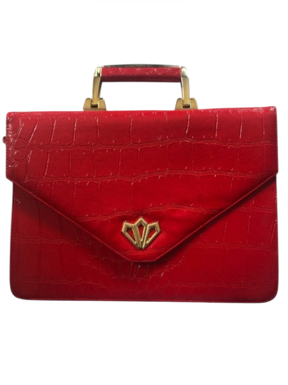 Vintage CALEGO Red Mini Folio Purse